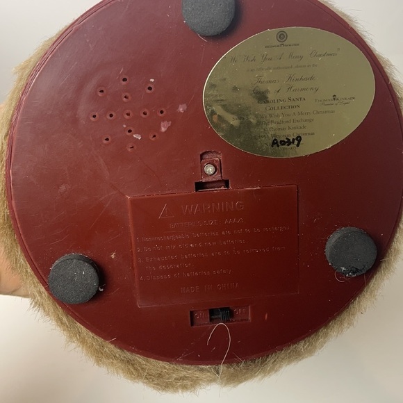 Thomas Kinkade - Season of Harmony Caroling Santa Collection Bradford Exchange - Picture 8 of 17